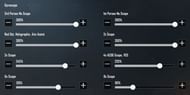 Gyroscope settings